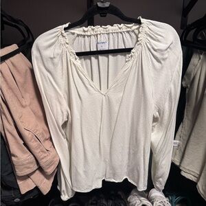 Old Navy Women's White Blouse